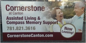 Cornerstone Assisted Living Banner Sign