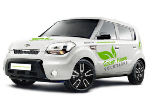 Logo Design and Branding Vehicle Before Image Redesign